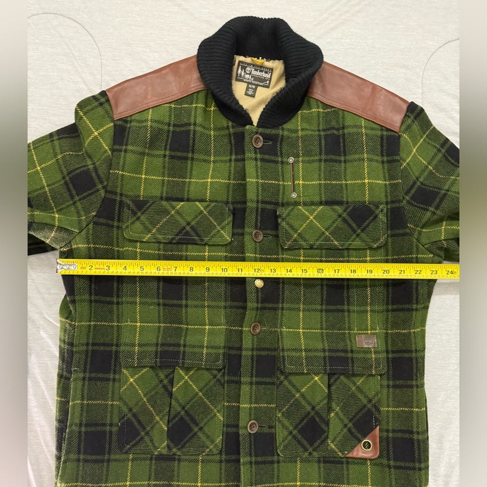 Timberland Abington Wool & Leather Jacket Limited exclusive edition Mens Sz XL - Picture 14 of 16